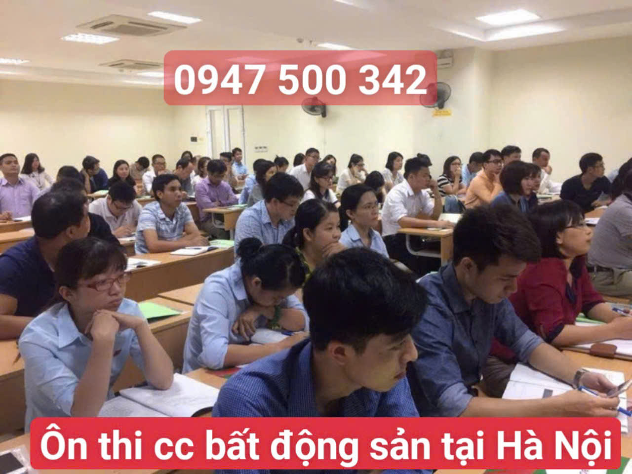 Lớp học bất động sản năm 2024