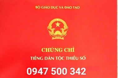 Tuyển sinh các lớp bồi dưỡng và thi cấp chứng chỉ tiếng Tày - Tiếng Mông