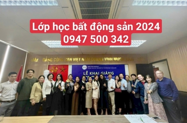 Lớp học môi giới bất động sản trực tiếp tại Hà Nội