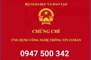 Thi chứng chỉ Tin học theo Thông tư 03/2014 TT-BTTT