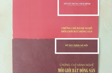 Hình thức, thời gian, ngôn ngữ làm bài thi chứng chỉ hành nghề môi giới bất động sản