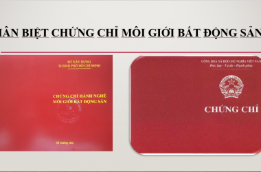 Cách Phân Biệt Chứng Chỉ Môi Giới Thật và Giả